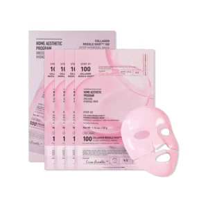 Máscara Facial VT Cosmetics Collagen Reedle Shot 100 2-Step - 4 Unidades