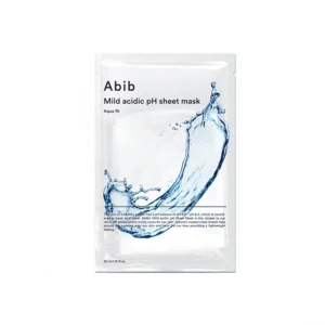 Máscara Facial Abib Mild Acidic pH Sheet Mask Aqua Fit - 1 Unidade