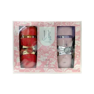 Kit Perfume Feminino Lattafa Yara EDP 100 ml + Perfume Yara Candy EDP 100 ml
