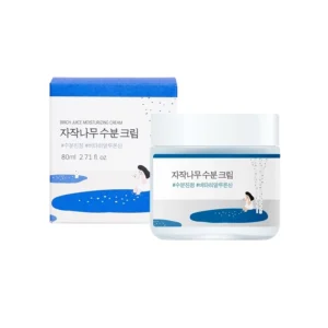 Creme Facial Hidratante ROUND LAB Birch Juice Moisturizing Cream de 80 ml