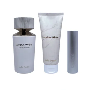 Kit Perfume Feminino Stella Dustin Lumina White EDP 100 ml + Loção Corporal