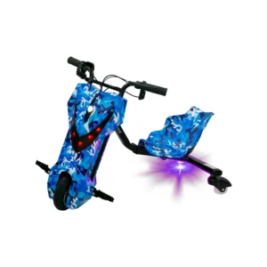 Triciclo Elétrico Audisat TE-8W 8 Bluetooth Speaker - Camouflaged Blue (1 Mês de Garantia)