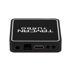 Receptor FTA Audisat Taycan Turbo Ultra HD com IPTV de 16GB 2GB RAM - Preto (1 Ano de Garantia)