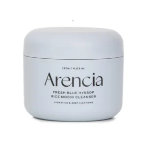 Limpador Facial Arencia Fresh Blue Hyssop Rice Mochi Cleanser de 120 g