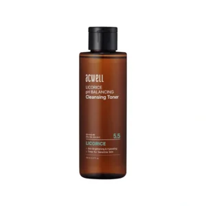Tônico Facial de Limpeza ACWELL Licorice pH Balancing Cleansing Toner de 150 ml