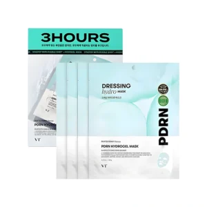 Máscara Facial VT Cosmetics PDRN Hydrogel - 4 Unidades