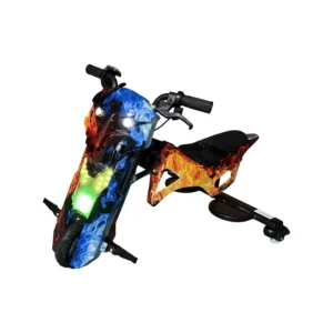 Triciclo Elétrico Audisat Moto TE-8MX 8 Bluetooth Speaker - Ice Fire (1 Mês de Garantia)
