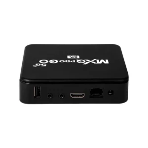 TV Box MXQ Pro Go 5G 8K Ultra HD de 128GB 32GB RAM - Preto