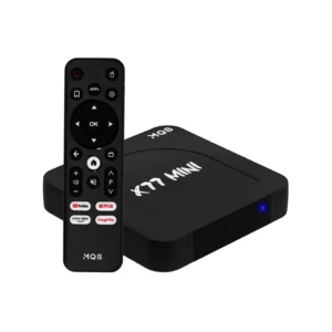 Receptor FTA MQS X77 Mini 4K Ultra HD de 256GB 64GB RAM - Preto