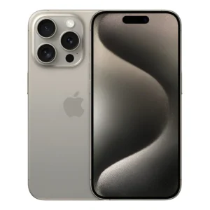 Apple iPhone 15 Pro (128 GB) - Titânio Natural (Novo com caixa aberta)
