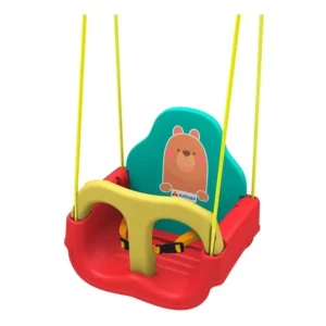Balanço Infantil Ursinho C Cinto De Segurança P Até 23kg