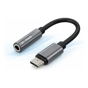 Cabo Adaptador Tipo C Para P2 3,5mm Som Estéreo Conector Metálico Reforçado Plug And Play Pvc Flexível Compatível Com Dispositivos Digitais Portátil Resistência Dr Hank