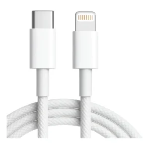 Cabo Usb C Lightning Turbo Nylon 2 Metros Compatível Iphone
