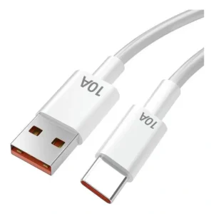 Cabo Usb Tipo C 10a Para Dados E Carga Rápida