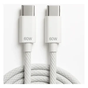Cabo Usb-c Tipo C Turbo Nylon 2m 60w Compatível Com Iphone