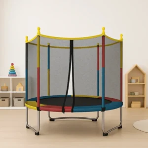 Cama Elástica 1,80m Infantil Com Rede De Protecao Trampolim