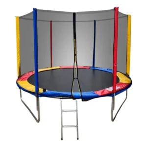 Cama Elástica Grande Pula Pula 2,44 Ziper Segurança + Escada