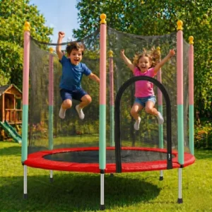 Cama Elastica Jump Luca 1,4m 75kg Trampolim Pula A Pula