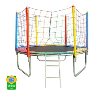 Cama Elástica Pula Pula Trampolim Infantil De 2 Metros Standart Sol E Chuva
