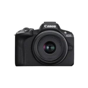 Câmera Canon Eos R50 Com Lentes Rf-s 18-45mm + Rf-s 55-210mm Cor Cinza-escuro