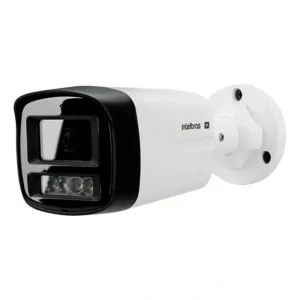 Câmera Ip Poe Bullet Full Hd Intelbras Full Color + Vip 1220 Cor Branco