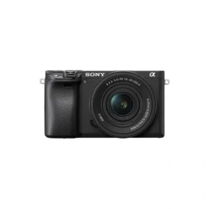 Câmera Sony A6400 Mirrorless Kit C Lente 16-50mm Ii Sjuros Cor Preto