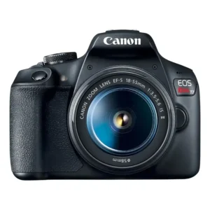 Canon Indústria Canon EOS Rebel Kit T7 18-55mm II DSLR cor preto