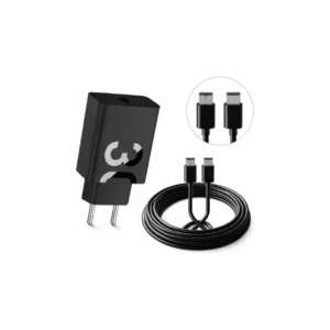 Carregador Turbo 30w Para Todos Os Modelos Tipo-c Preto