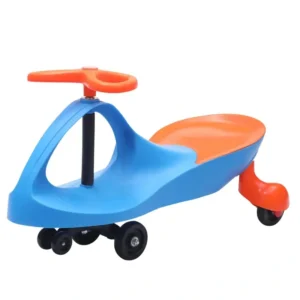Carrinho De Rolimã Infantil Kidino Azul Com Laranja