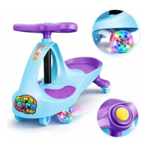 Carrinho Gira Gira Fenix Candy Com Luz Leds Capacidade para 100kg Tiffanyroxo Infantil e Adulto