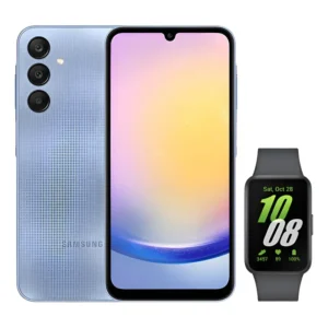 Celular Samsung A25 5g (256gb) - Azul + Galaxy Fit3