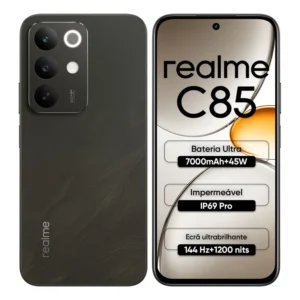 Celular Smartphone Realme C85 128gb 6gb Ram Dual Sim Bateria 7000mah 144hz Ip69 Pro Impermeável
