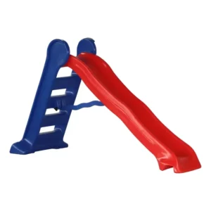 Escorregador Infantil Grande Cor Azul Com Vermelho
