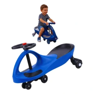 Gira Gira Car Fenix Azul Com Led E Capacidade De 100 Kg