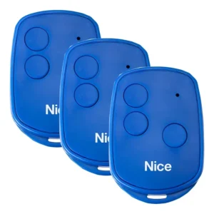 Kit 03 Pcs Controle Remoto Nicelinear-hcs 3 Tb Azul 433 Mhz