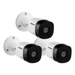Kit 3 Câmeras De Segurança Vhl 1220b Full Hd 1080p Intelbras