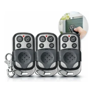 Kit 3 Controle Remoto Universal Portão Eletrônico 433 Mhz