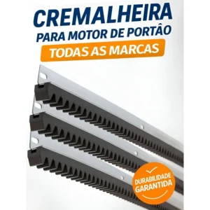 Kit 3mts Cremalheira Para Portão Motor Todas Marca Universal
