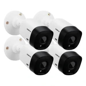 Kit 4 Câmeras Hdcvi Lite 1 Mp 3.6mm 20m Vhl 1120 B Intelbras Branco