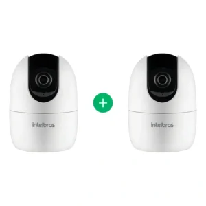 Kit Câmera Inteligente Intelbras Im4 C - 2 Unidades Cor Branco