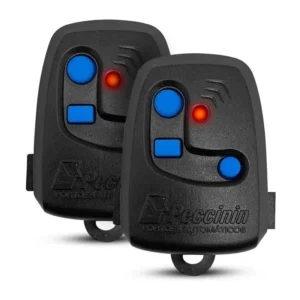 Kit Com 2 Controles Remoto Peccinin 3 Teclas 433,92 Mhz