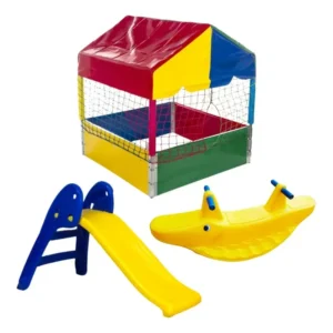 Kit Escorregador Baby Com Piscina E Jacaré Lúdico