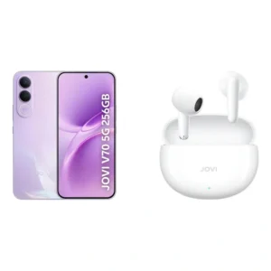 Kit Jovi Jovi V70 256gb Lilás Boreal + Jovi Buds Air3