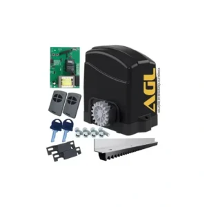Kit Motor Portão Eletrônico 2 Controles + 3m Crem 220v - Agl