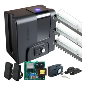 Kit Motor Portão Rossi Atto Nitro 3s 400kg 3,5m Crem Bivolt
