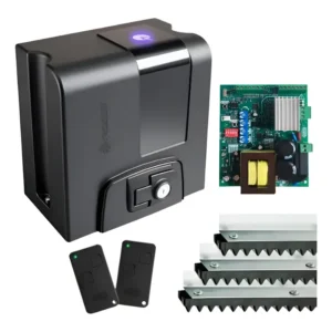 Kit Motor Portão Rossi Atto Nitro 3s 400kg 3,5m Crem Bivolt
