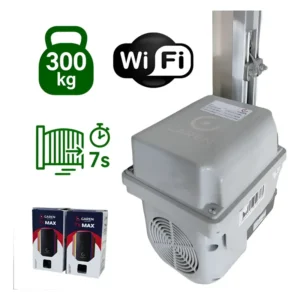 Motor Portão Basculante Garen 7s Wifi Turbo Connect 300kg 2c