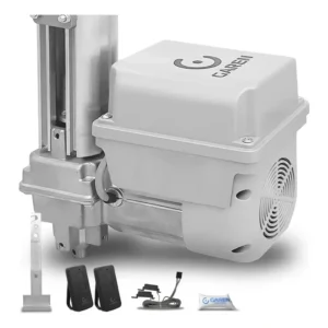 Motor Portão Eletrônico Basculante Garen Bv Fit Turbo Connect 13hp 300kg Cor Prateado
