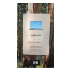 Notebook Apple Macbook Air M3 8gb 245 Ssd 15 Retina