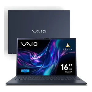 Notebook Vaio Fe 16 Intel Core I7 13 Gen Linux 16gb 512gb SSD Wi-fi 6 Tela 16 IPS Wuxga Antirreflexo Cinza Grafite VJFE62F11X-B0511H Memória Expansível até 64gb